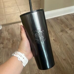 Black Starbucks Tumbler
